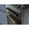 MPM MPM-56-KRM-13 Gas/electric cooker Black
