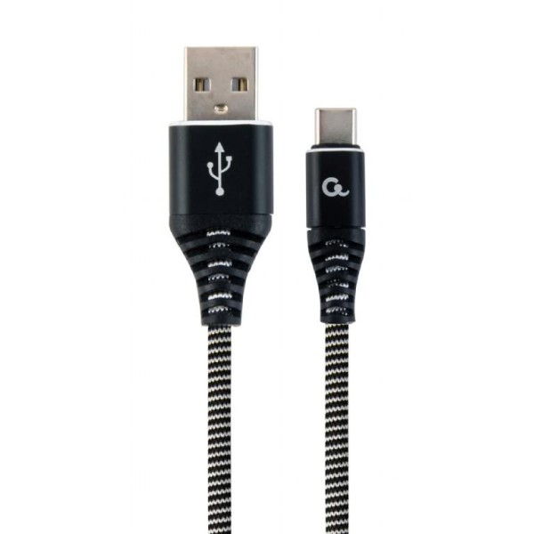 CABLE USB-C TO USB2 2M BLK/WHT/CC-USB2B-AMCM-2M-BW ...