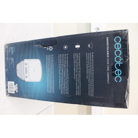 SALE OUT. Cecotec EnergySilence 3500 Cool Compact Cooler | Cecotec Evaporative Cooler | EnergySilence 3500 Cool Compact | Number of speeds 3 | DAMAGED PACKAGING, SCRATCHES ON FRONT