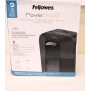 SALE OUT. Fellowes Powershred LX50 Cross-Cut Shredder | Powershred | LX50 | Black | 17 L | Credit cards shredding | DAMAGED PACKAGING, SCRATCHED | Paper handling standard/output 9 sheets per pass | Cross-Cut Shredder | Warranty 24 month(s)