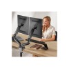 TECHLY Double Monitor Desk Stand 17-32in