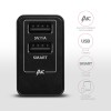 AXAGON ACU-DS16 Wall Charger, 2x 5V-2.2A + 1A, 16W, Black