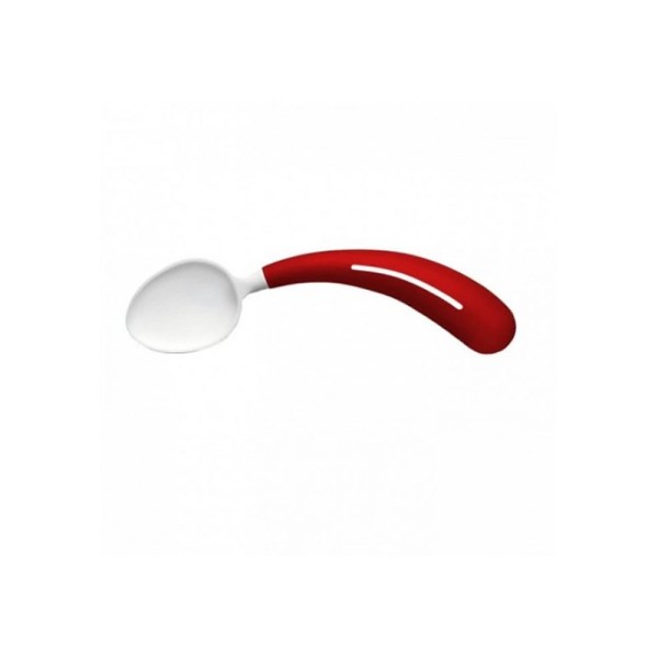 Curved spoon for people with rheumatism ...