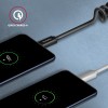 AXAGON Twister Cable, 0.6 m | BUCM-CM10TB | USB Type C to USB Type C