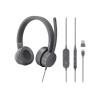 Lenovo | Go Wired ANC Headset | Over-Ear | Built-in microphone | USB Type-C