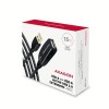 AXAGON ADR-215 USB 2.0 A-M -> A-F active extension/repeater cable 15m