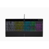 Corsair | Rubber Dome | Gaming Keyboard | K55 RGB PRO | Gaming keyboard | Wired | RGB LED light | US | Black