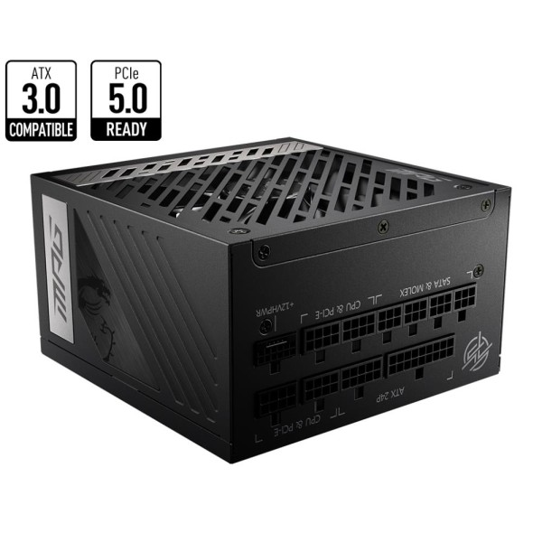 Power Supply|MSI|1000 Watts|Efficiency 80 PLUS GOLD|PFC ...