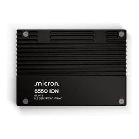 Dysk SSD Micron 6550 ION 30.72TB U.2 (15mm) NVMe PCIe 5.0 MTFDLAL30T7THL-1BK1DFCYYR (DWPD 0.30) TCG
