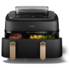 Philips 5000 series NA552/00 fryer Double 9 L Stand-alone 2750 W Hot air fryer Black