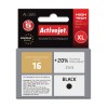 Activejet AL-16N Ink Cartridge (replacement for Lexmark 16 10N0016; Supreme; 15 ml; black)