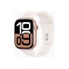 Apple Watch Series 10 | Smart watch | GPS (satellite) | Always-On Retina | Waterproof | Rose Gold