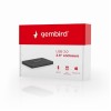 Gembird EE2-U3S-3 storage drive enclosure HDD enclosure Black 2.5"