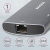 AXAGON HMC-6M2 USB 3.2 Gen 1 hub, 2x USB-A, HDMI, RJ-45, SATA M.2