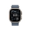 Apple 49mm Anchor Blue Ocean Band - Natural Titanium Finish