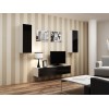 Cama Cabinet VIGO "90" full 90/35/32 white/black gloss