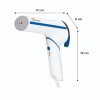 Polti PLEU0271 Vaporella Vertical Styler Steamer, Power 800 W, White/Blue