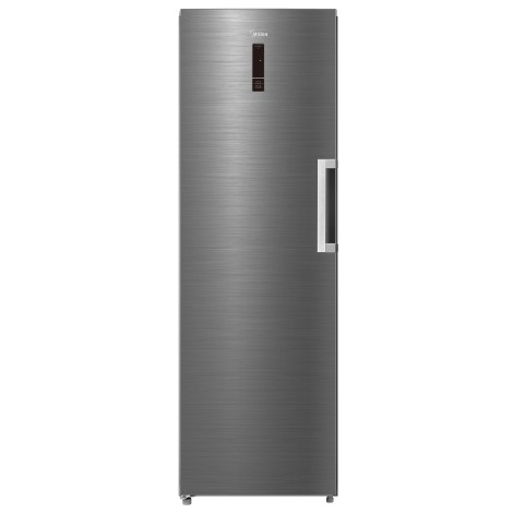 Midea Freezer | MDRU385MTE46 | Energy efficiency class E | Upright | Free standing | Height 185 cm | Total net capacity 272 L | No Frost system | Display | Inox