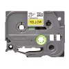 Brother | TZe-641 Laminated Tape | Black On Yellow | TZe | 8 m | 1.8 cm