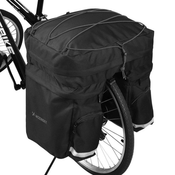 Wozinsky pojemna torba rowerowa 60 l ...
