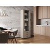 Cama S1 SOHO display cabinet 60x41x192 cashmere + black