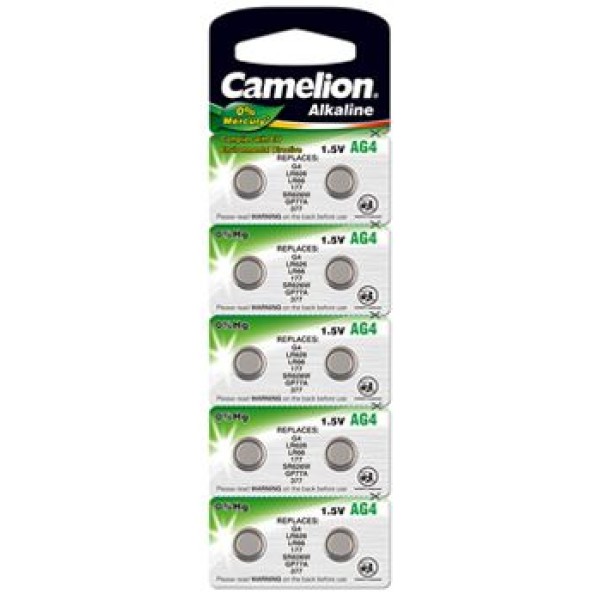 Camelion | AG4/LR66/LR626/377 | Alkaline Buttoncell ...