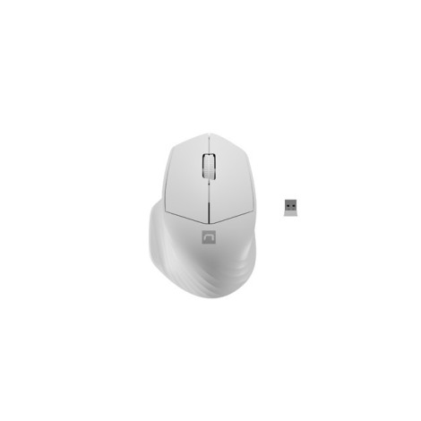 Natec | Mouse | Siskin 2 | Wireless | USB Type-A | White