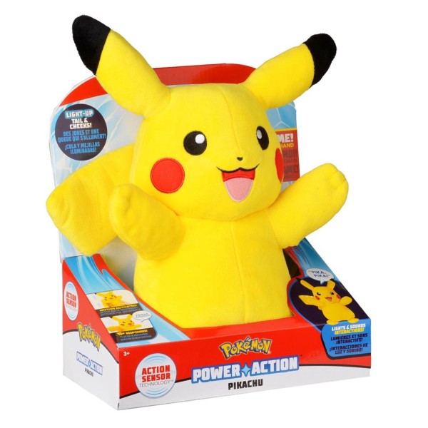 Pokemon Power Action Pikachu Zabawka Interaktywna, ...