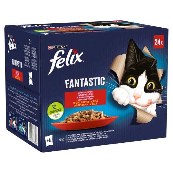 Felix Fantastic country flavors in jelly ...