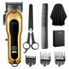 Camry Hair clipper with LCD display | CR 2844 | Cordless | Number of length steps 4 | Gold