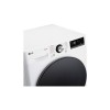 LG | Washing Machine | F4WR711S2W | Energy efficiency class A - 10% | Front loading | Washing capacity 11 kg | 1400 RPM | Depth 55.5 cm | Width 60 cm | Display | LED | Steam function | Direct drive | Wi-Fi | White