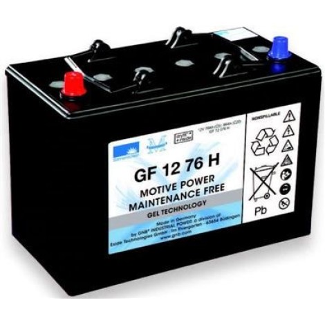 Traction battery gel 12 V / 76 Ah for TASKI Swingo 755/955/1255