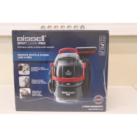 SALE OUT.  | Bissell | Spot Cleaner | SpotClean Pro | Corded operating | Handheld | Washing function | 750 W | - V | Red/Titanium | Warranty 24 month(s) | DAMAGED PACKAGING