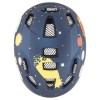 Kask rowerowy dziecięcy uvex kid 2 cc dk.blue rocket m.46-52 cm