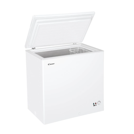 Candy | Freezer | CCHH 200E | Energy efficiency class E | Chest | Free standing | Height 84.5 cm | Total net capacity 196 L | White