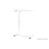 Desk/table with adjustable height Unique LAPTOP DESK white