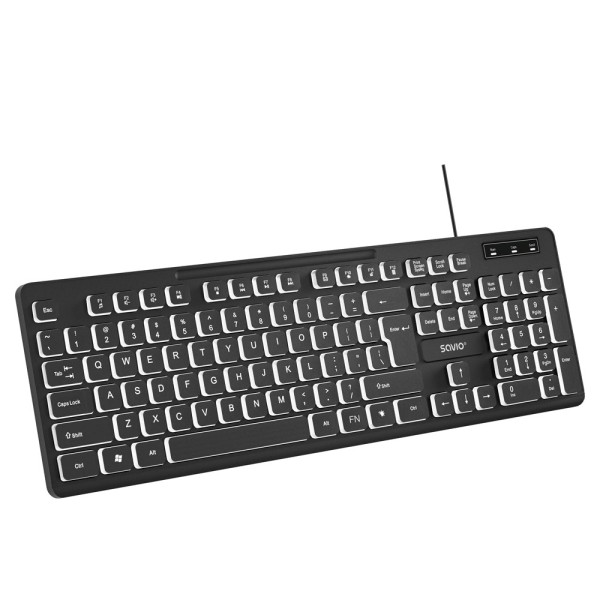 Savio KB-04 keyboard Home/Office USB QWERTY ...