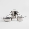 Smile 14-piece cookware set MGK-22 with cutting board set