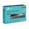 TP-LINK | 8-Port 2.5G Desktop Switch | TL-SG108-M2 | Unmanaged | Desktop | Power supply type External