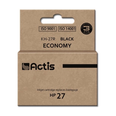 Actis KH-27R ink (replacement for HP 27 C8727A; Standard; 20 ml; black)