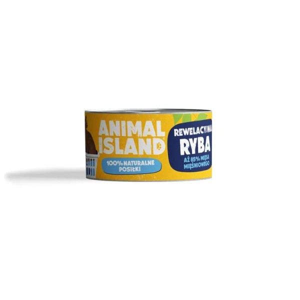 ANIMAL ISLAND Monoprotein Fish - wet ...