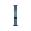 Apple 49mm Light Blue Alpine Loop - Medium - Black Titanium Finish