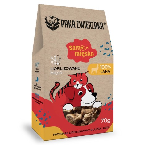 PAKA ZWIERZAKA Samo Mięsko Lama - dog treat - 70g
