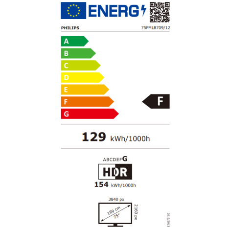 Philips 4K QD Mini-LED TV | 75PML8709/12 | 75