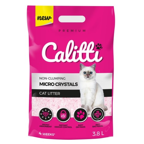 Calitti Micro Crystals - Silicone Cat Litter 3.8 l