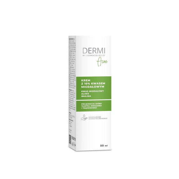 DERMI Acne Cream with 10% mandelic ...