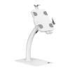 Maclean MC-468W Universal Tablet Stand Holder Lockable 7.9" - 11" Table or Wall Mounting Public Display Kiosk Sturdy Anti-Theft