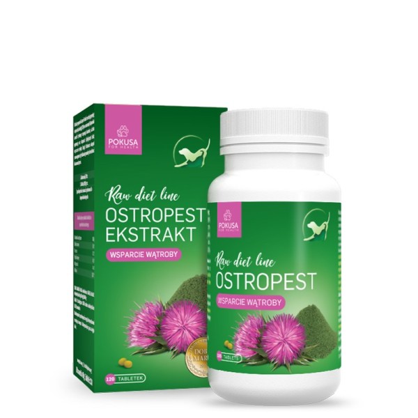 Pokusa Raw Diet Line Ostropest/Milk thistle ...