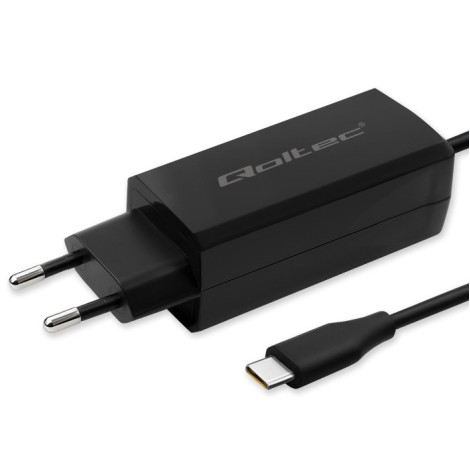 Qoltec 52420 90W GaN Super Fast Charger| 5-20V | 3-4.5A | USB-C 3.1