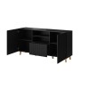 Cama Commode PAFOS 150x42x82 Black matt